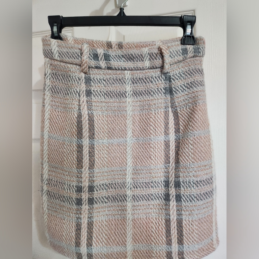 Tweed Mini Skirt